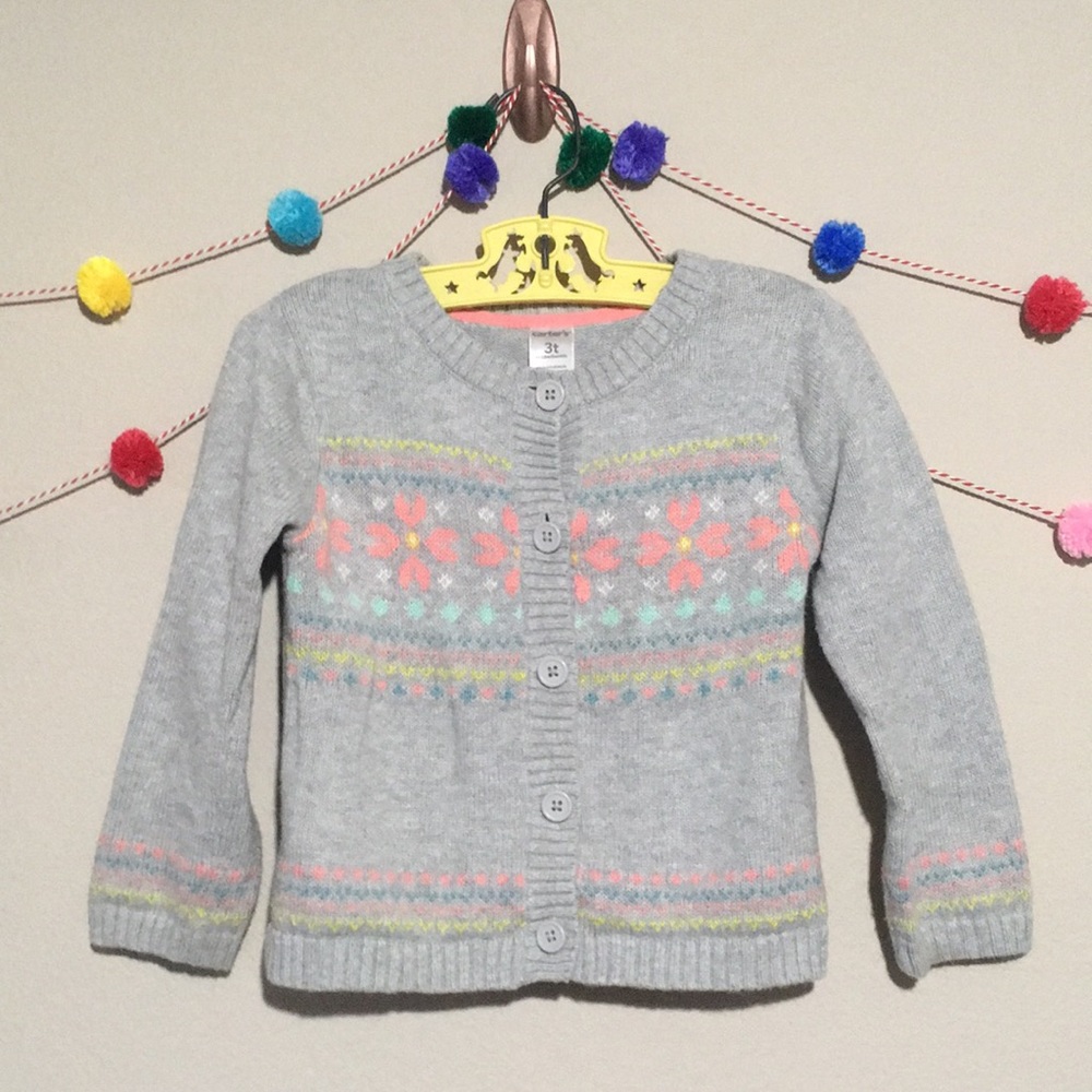 Spring Fair Isle cardigan